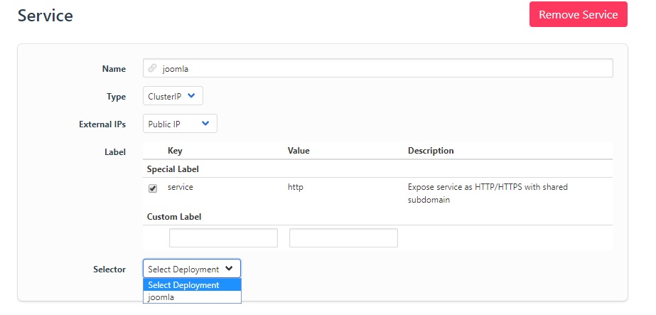 Joomlaselectdeploy